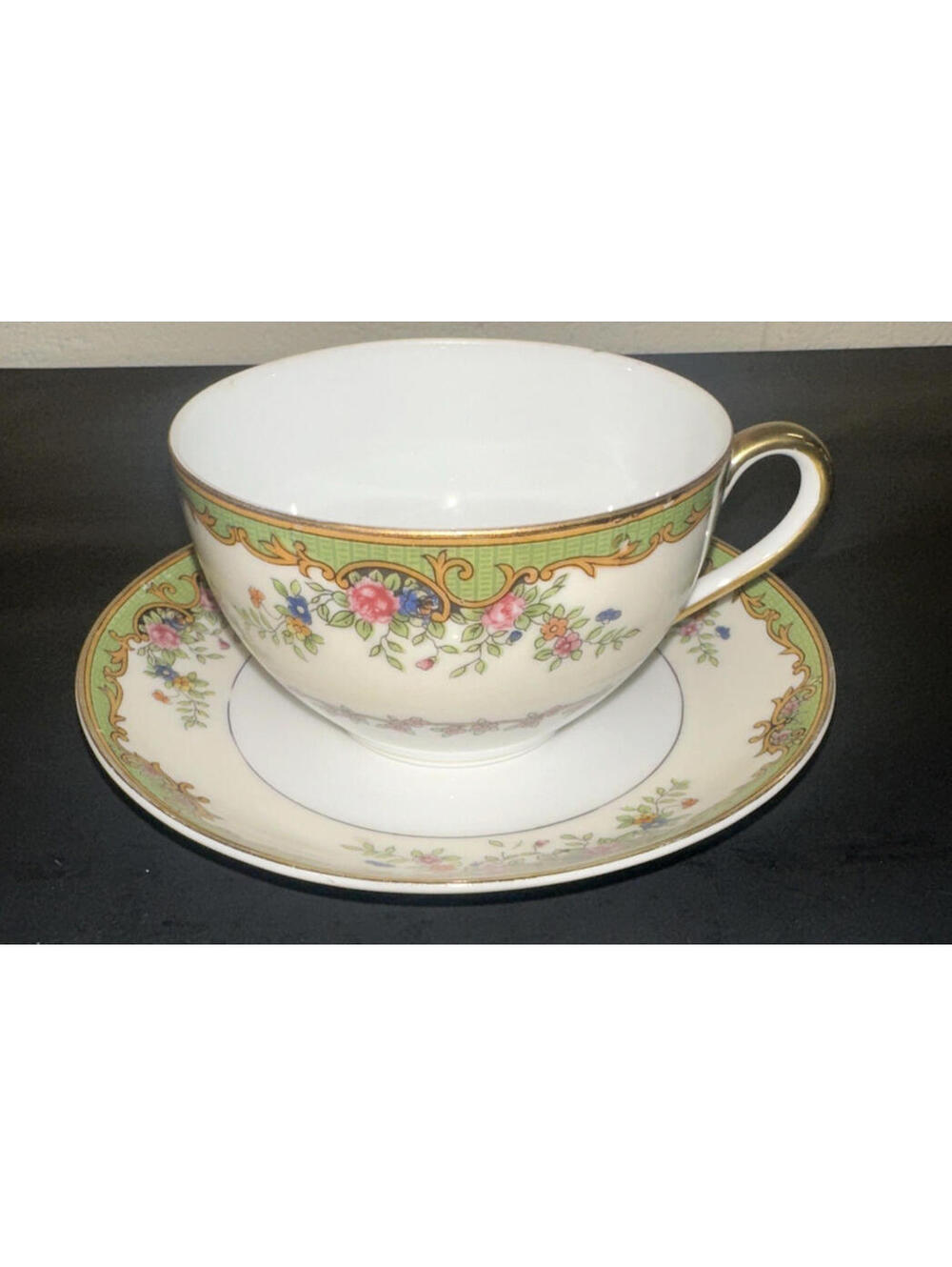 Noritake Nordich Pattern Tea Cups & Saucers Discontinued single cup & saucer